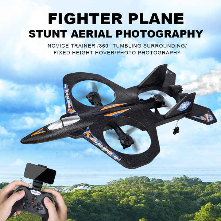 2.4G Radio Foam Quadcopter RC Stunt Plane Airplane Aircraft Drone Model Helicopter Remote Control Toys for Adults Kids
